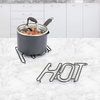 image:imageSpectrum Diversified English Bulldog Dog Trivet HeatResistant Steel Dining Table Small Protector Bold Metal Heat Pad for Modern Kitchen Table Holds Hot Pots amp Cast Iron Cookware PanHot