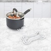 image:imageSpectrum Diversified English Bulldog Dog Trivet HeatResistant Steel Dining Table Small Protector Bold Metal Heat Pad for Modern Kitchen Table Holds Hot Pots amp Cast Iron Cookware PanDog Bone