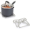 image:imageSpectrum Diversified English Bulldog Dog Trivet HeatResistant Steel Dining Table Small Protector Bold Metal Heat Pad for Modern Kitchen Table Holds Hot Pots amp Cast Iron Cookware PanBulldog
