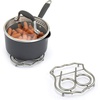 image:imageSpectrum Diversified English Bulldog Dog Trivet HeatResistant Steel Dining Table Small Protector Bold Metal Heat Pad for Modern Kitchen Table Holds Hot Pots amp Cast Iron Cookware PanRoute 66