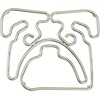 image:imageSpectrum Diversified English Bulldog Dog Trivet HeatResistant Steel Dining Table Small Protector Bold Metal Heat Pad for Modern Kitchen Table Holds Hot Pots amp Cast Iron Cookware PanBulldog