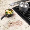image:imageSpectrum Diversified English Bulldog Dog Trivet HeatResistant Steel Dining Table Small Protector Bold Metal Heat Pad for Modern Kitchen Table Holds Hot Pots amp Cast Iron Cookware PanOpen Sign