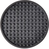 image:imageSpectrum Diversified Euro Coaster Set With Holder Set of 6 Waterproof Coasters for Drinks Flexible Coasters With Holder Coasters for Hot amp Cold Drinks Chrome 1 Set