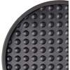 image:imageSpectrum Diversified Euro Coaster Set With Holder Set of 6 Waterproof Coasters for Drinks Flexible Coasters With Holder Coasters for Hot amp Cold Drinks Chrome 1 Set