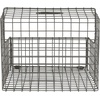 image:imageSpectrum Diversified Vintage Wall Mounted Storage Bin with Shelf WallMount Storage Entryway Mudroom Closet Basket Organizer Industrial Gray