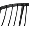 image:imageSpectrum Finley 2 Tier Black Fruit Bowl for Kitchen Counter amp Dining Table Serving Organization Modern Matte Metal Tiered Fruit Basket Stand for Product Vegetable Snack Storage Organizer Black