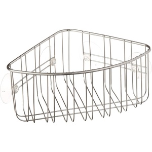 image:imageSpectrum Diversified Contempo Corner Shower Basket Stainless steelCorner